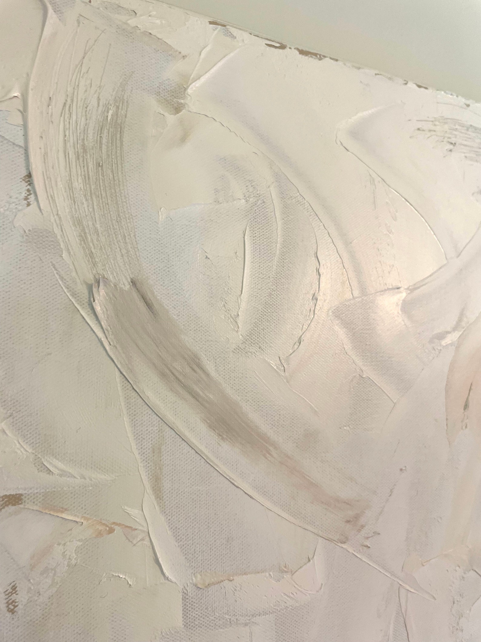 Large Abstract Original Art Textured Wall Art White Abstract Etsy