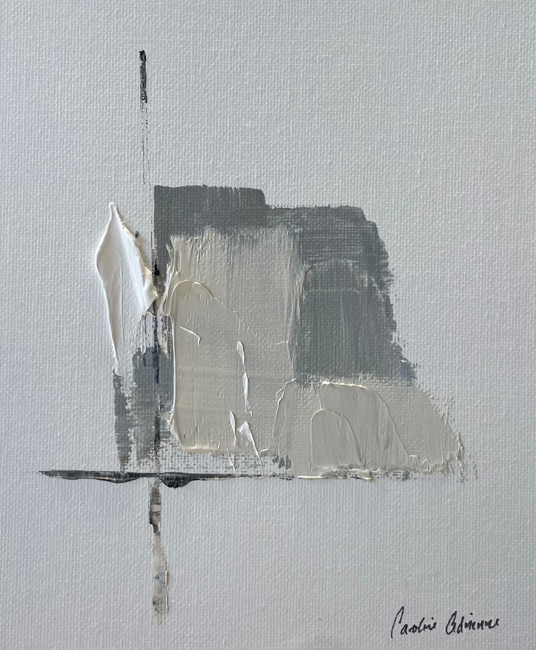 The Minis Original Abstract Painting Texture Wall Art Beige Etsy