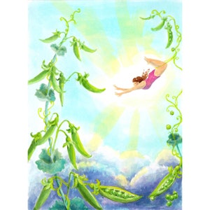 Cartes de voeux, femmes dansant avec des légumes, 5 x 7 pouces une fois pliées, charmant cadeau avec enveloppe