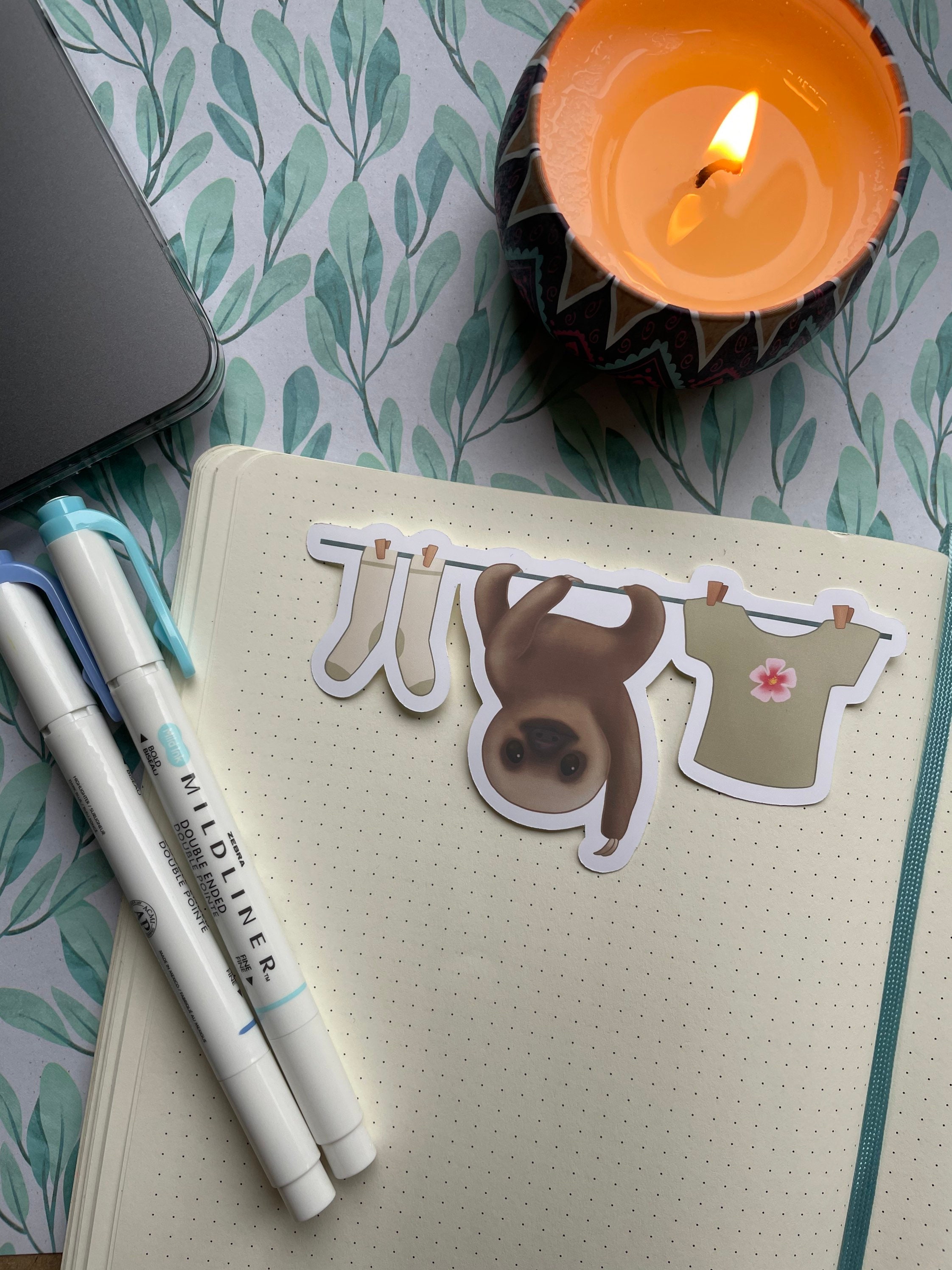 Wäscheknaufkleber Wäscheknaufkleber 5 Sticker Pack Matte | Etsy