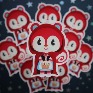 Adesivo de vinil Poppy Animal Crossing Halloween