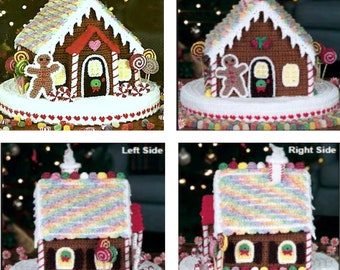 Gingerbread House Crochet Pattern Vintage 1970s Pattern Will Be Mailed To You