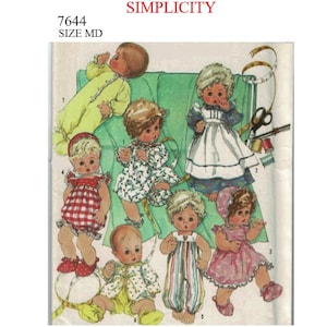 14 inch baby doll clothes patterns outlet