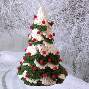 Vintage Crochet Pattern Christmas Tree Amigurumi Tree Vintage Crochet PDF Digital Download
