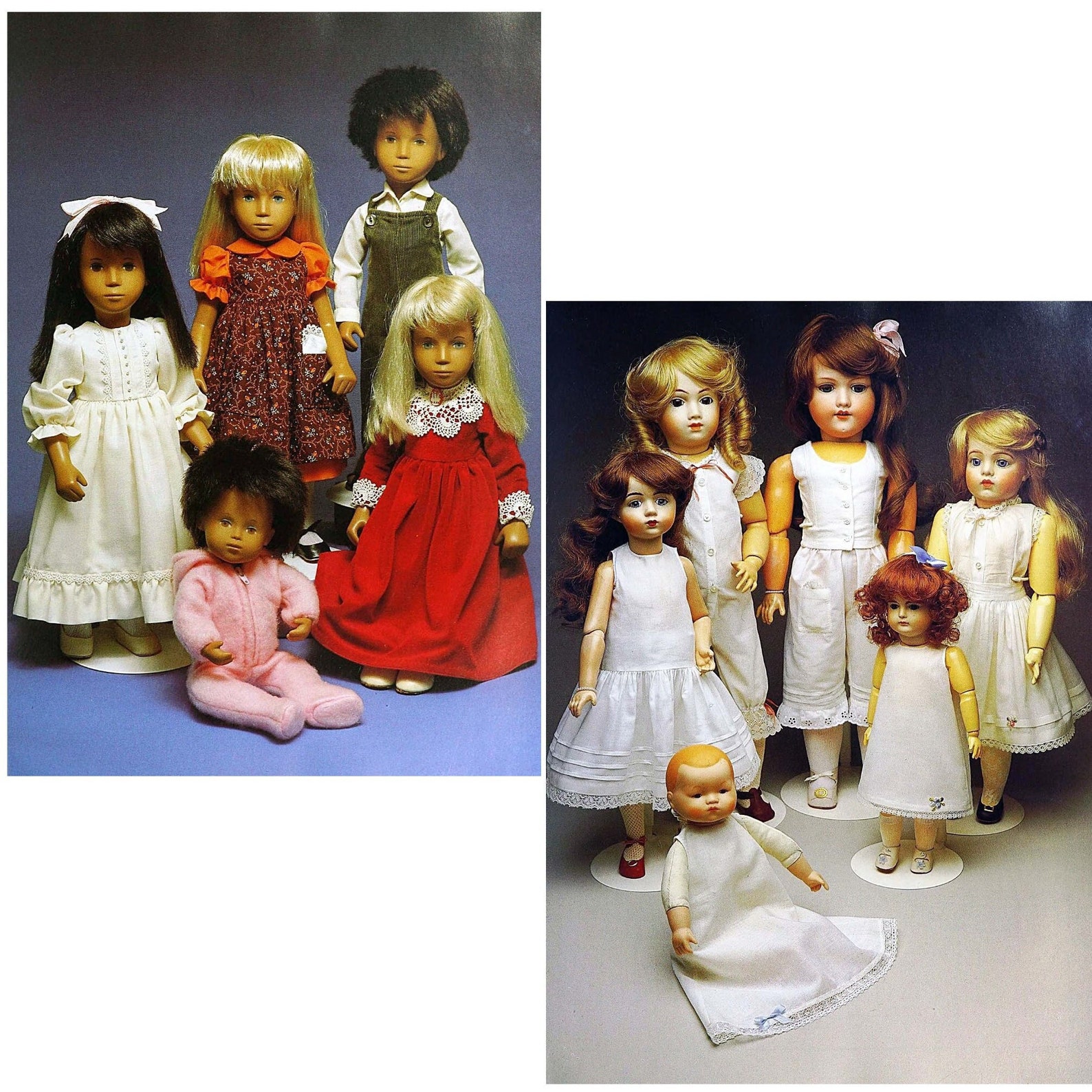 The Dolls Dressmaker Doll Clothes Pattern Vintage Ebook C. Etsy