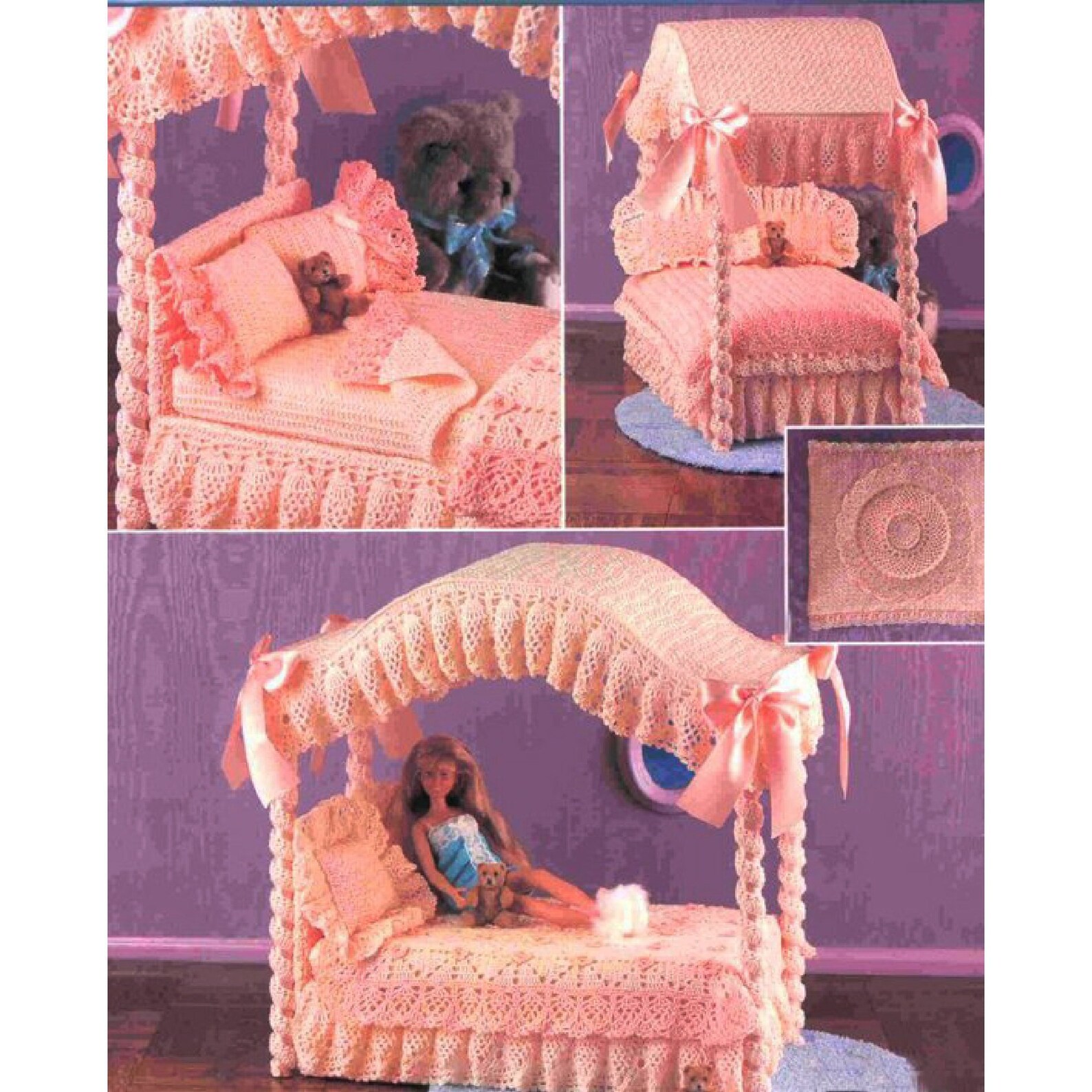 Barbie Doll Furniture Crochet Pattern PDF Crochet Pattern Etsy