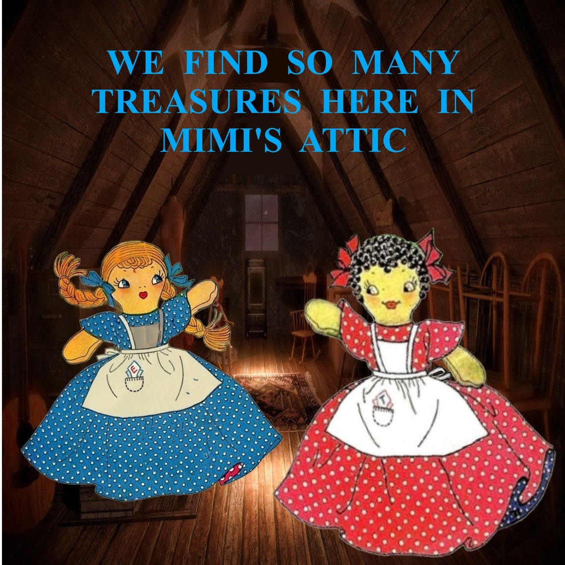 Topsy and Eva Upside Down Dolls Sewing Pattern Vogart 157 PDF Etsy