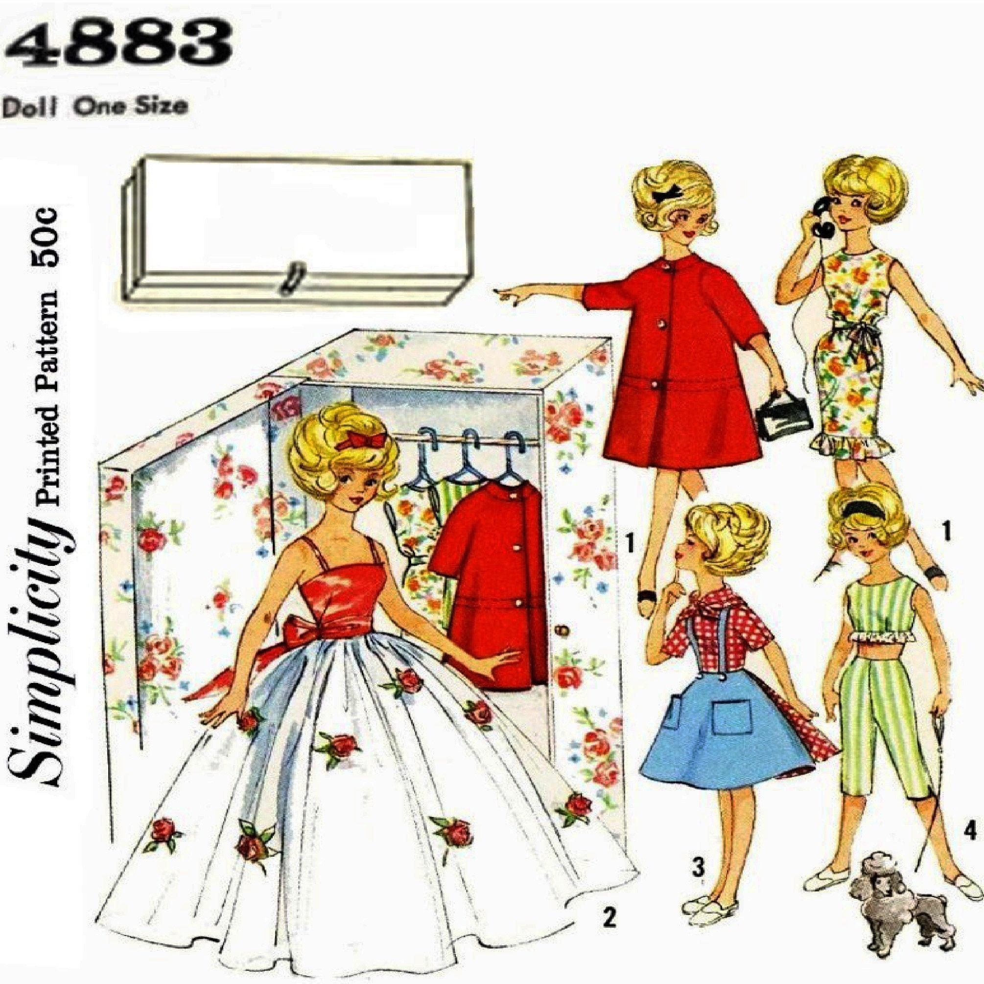 Vintage barbie closet clearance