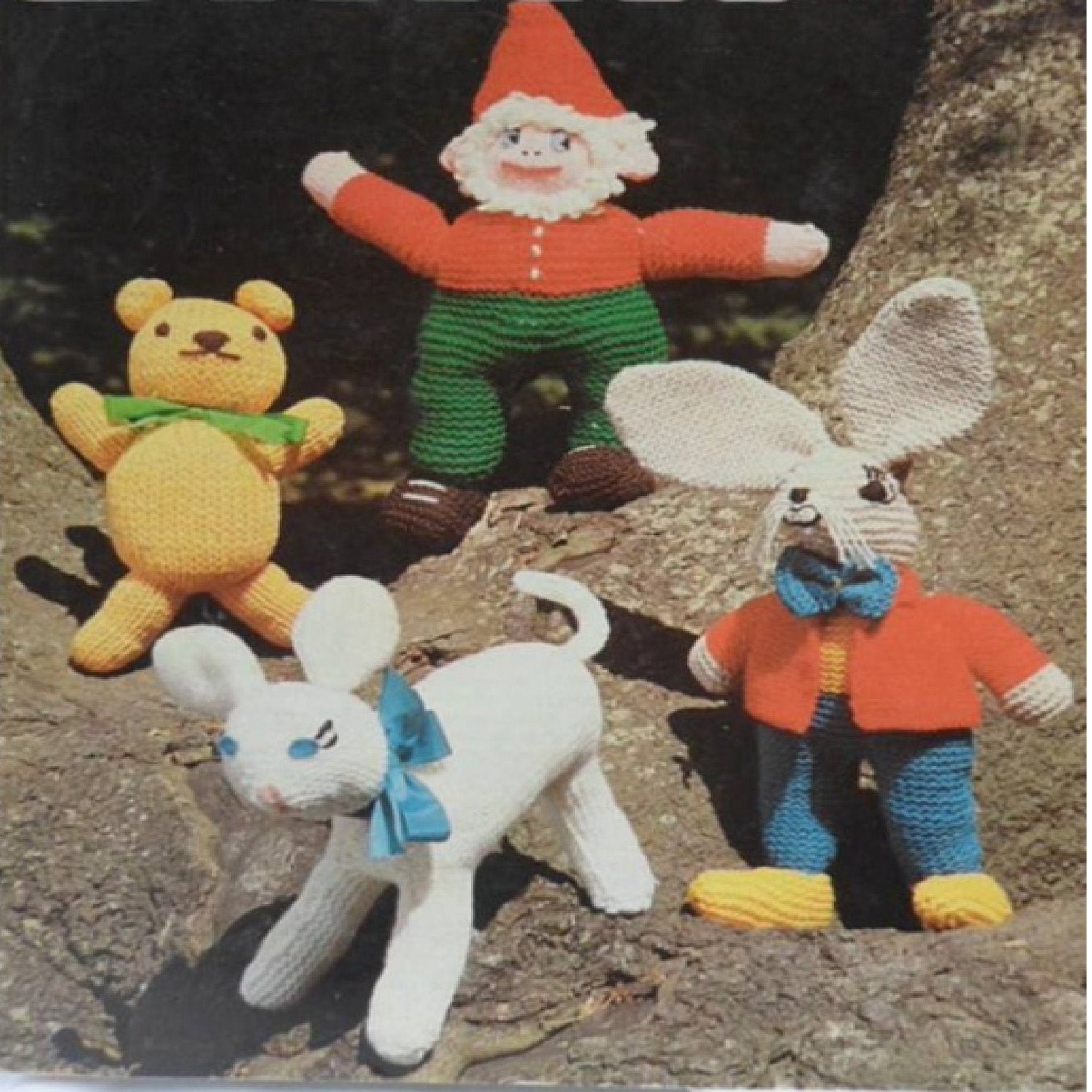 Patons 1370 Animal Pattern Knitting Pattern PDF Download Etsy