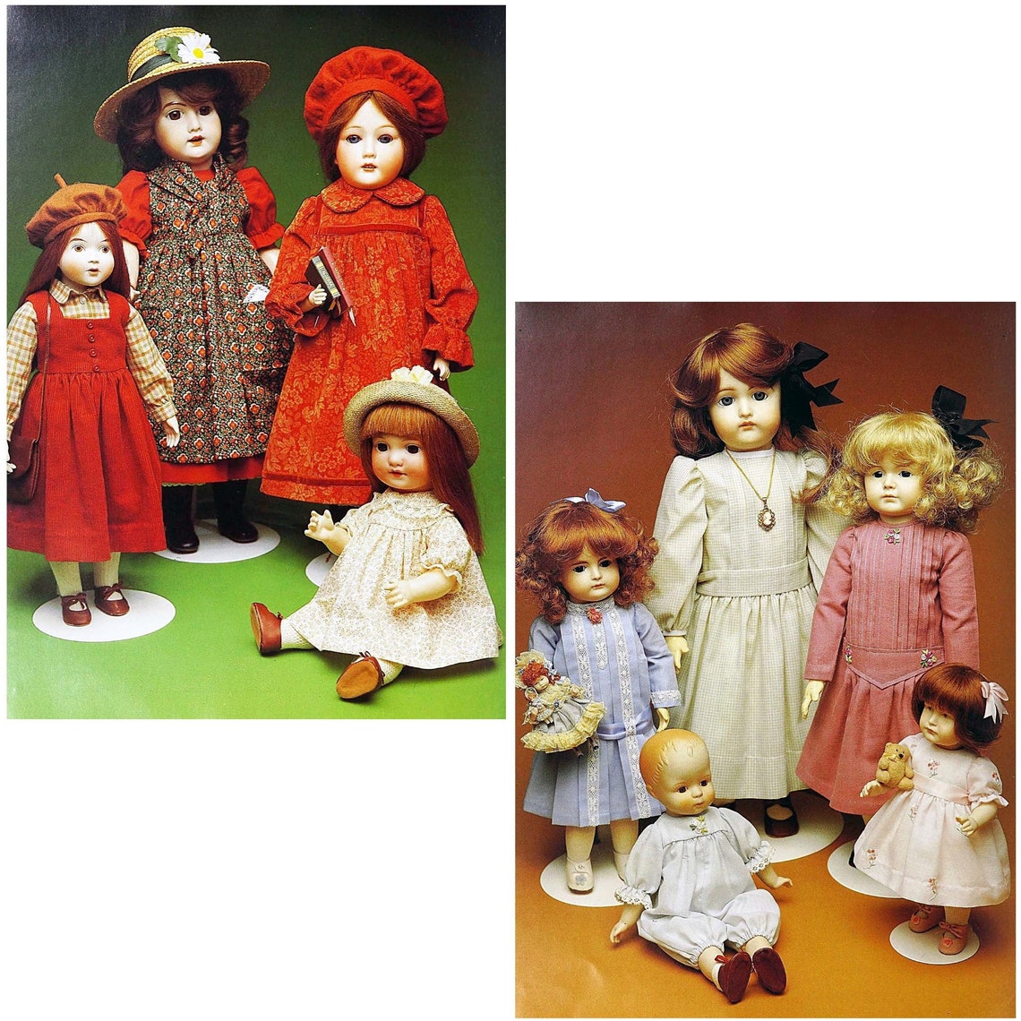 The Dolls Dressmaker Doll Clothes Pattern Vintage Ebook C. Etsy