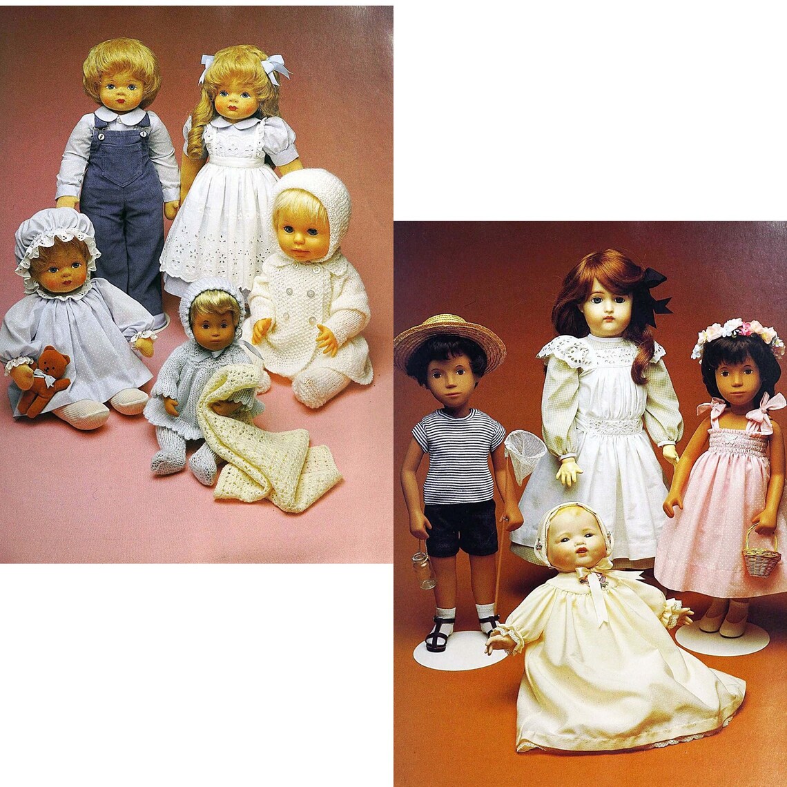 The Dolls Dressmaker Doll Clothes Pattern Vintage Ebook C. Etsy