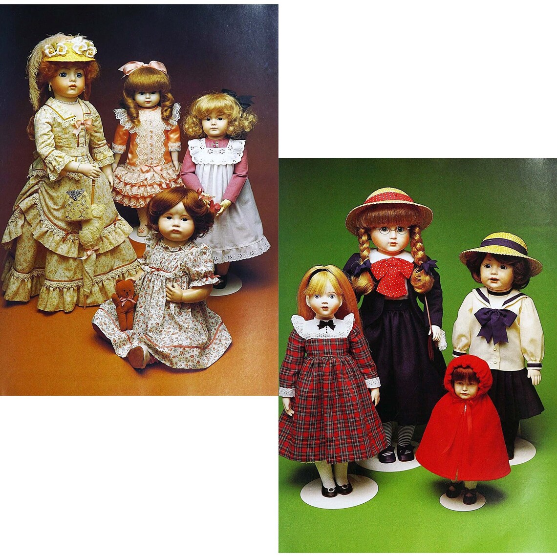 The Dolls Dressmaker Doll Clothes Pattern Vintage Ebook C. Etsy