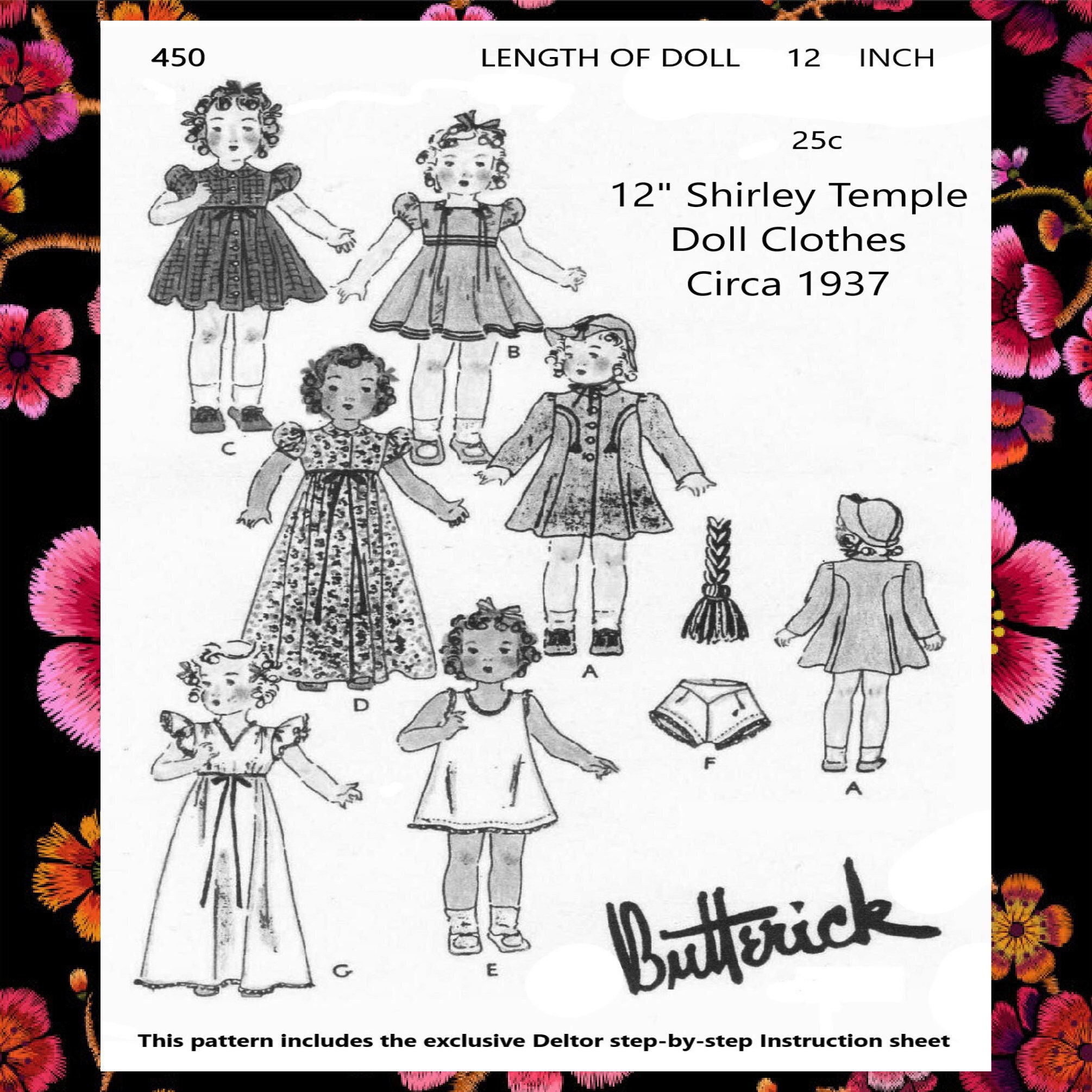 Shirley temple doll clothes deals
