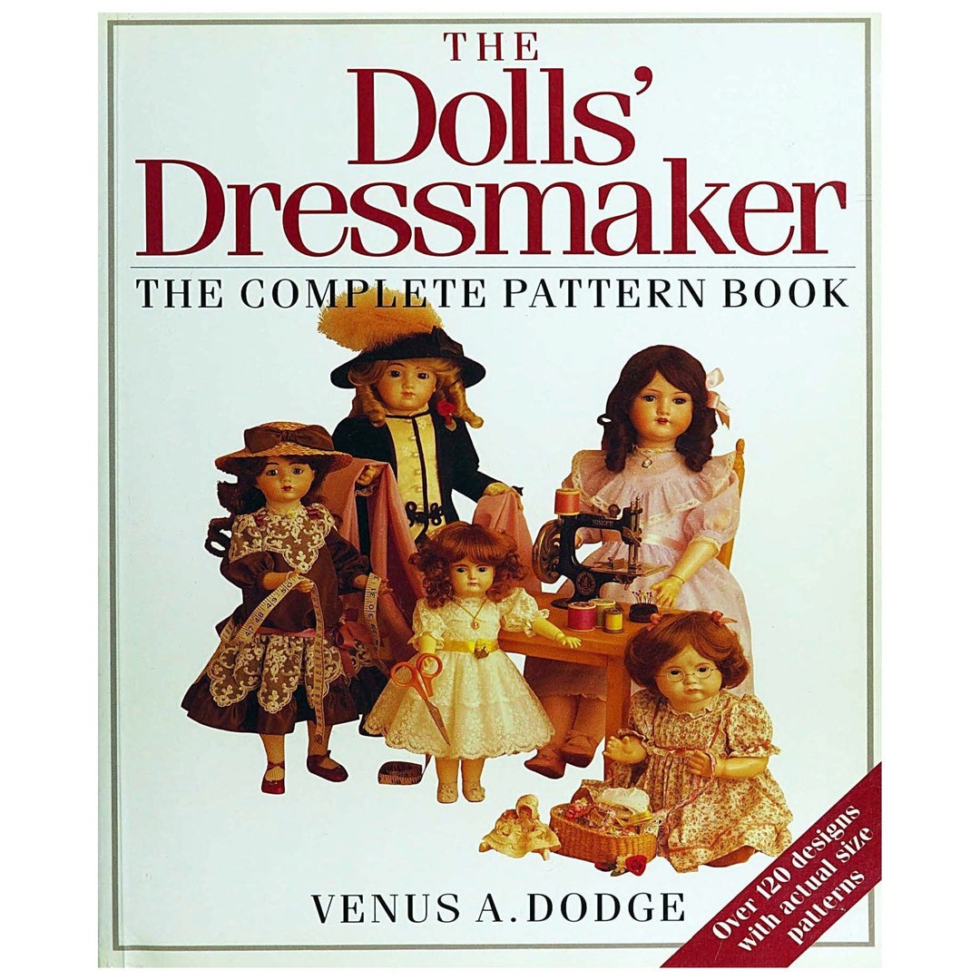 The Dolls Dressmaker Doll Clothes Pattern Vintage Ebook C. Etsy