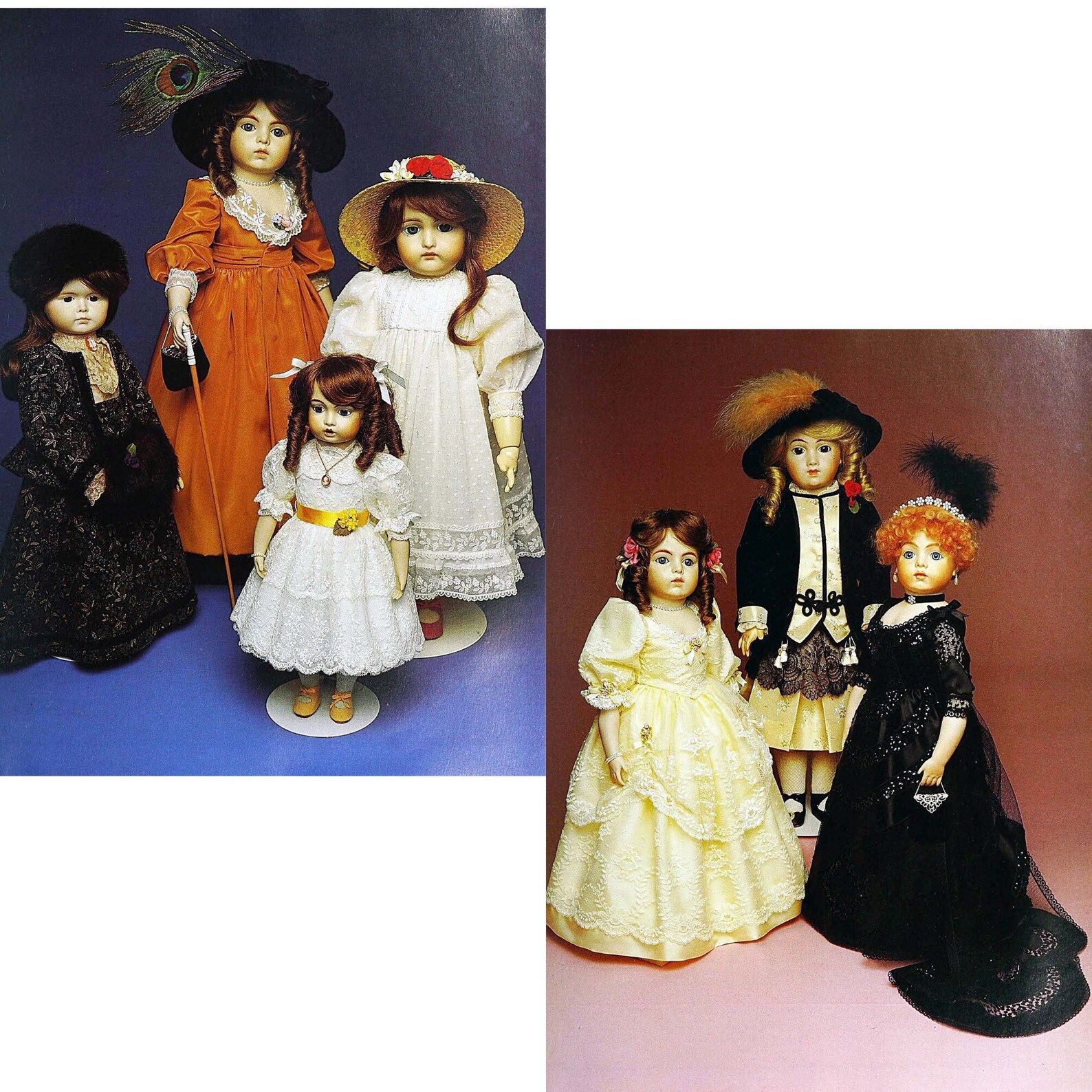The Dolls Dressmaker Doll Clothes Pattern Vintage Ebook C. Etsy