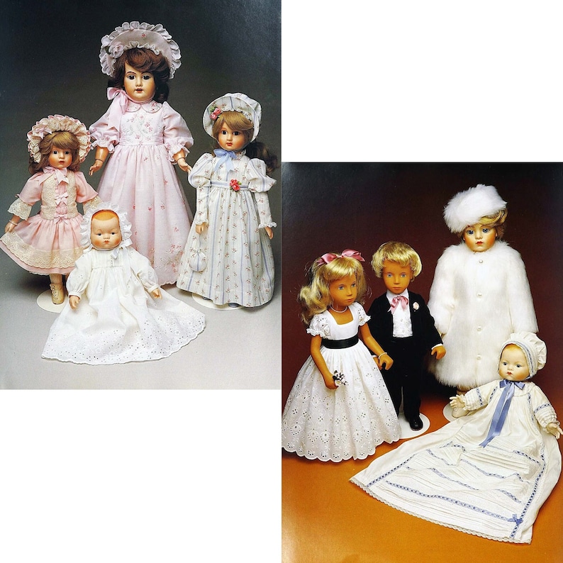 The Dolls Dressmaker Doll Clothes Pattern Vintage Ebook C. Etsy