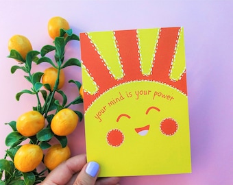 Self-Care Postkarten Set | Positive Affirmationskarten | Illustrierte Postkarten für Journaling, Scrapbooking & Schenken | A6 Postkarten Paket