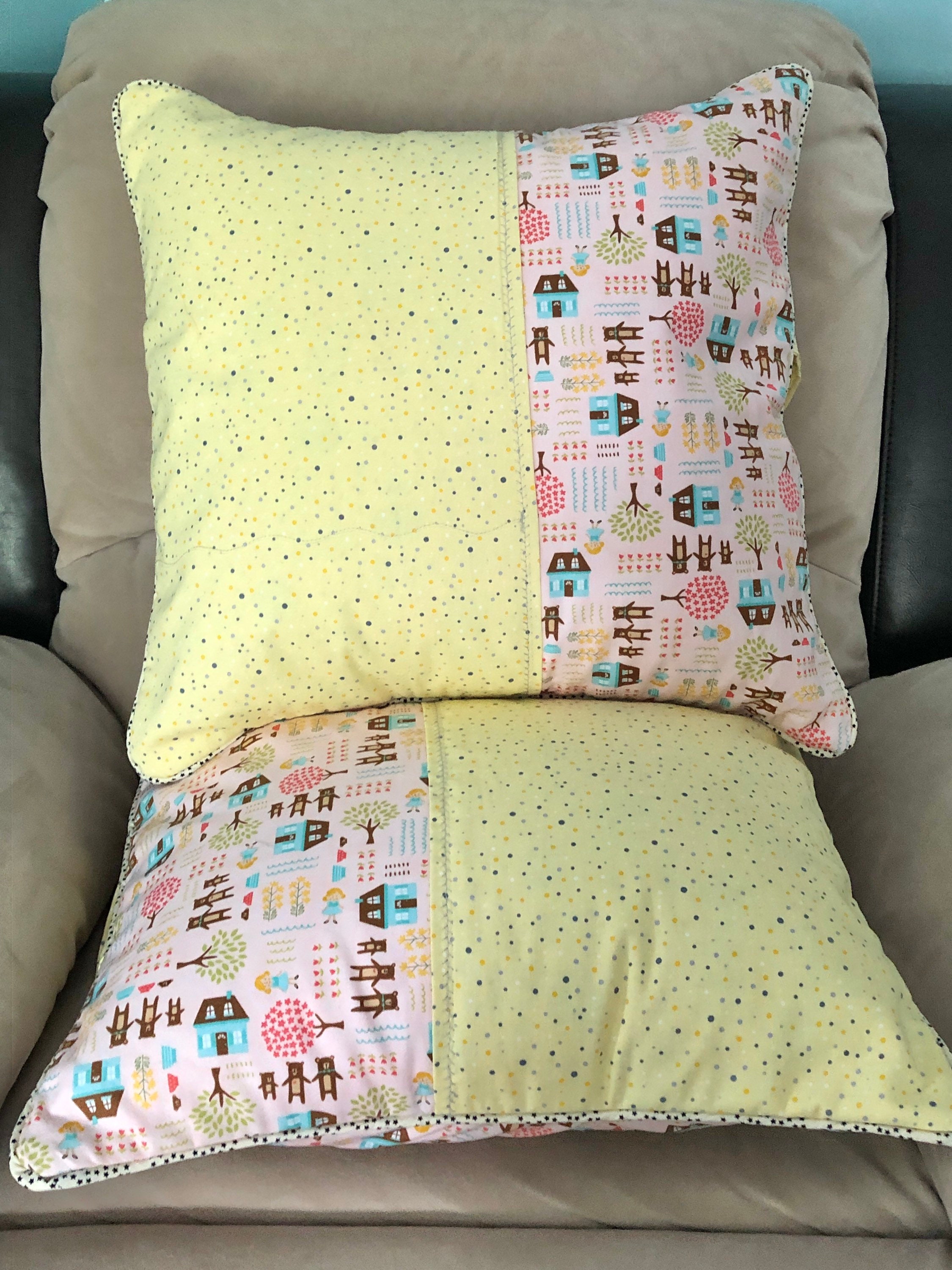 Reading pillow cover Travel cushion pillow cover fits 18x18 Etsy