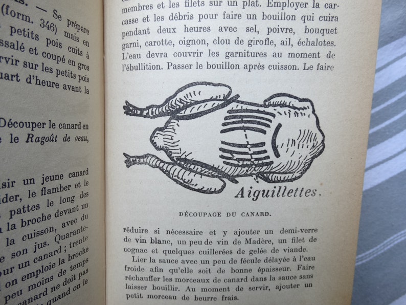 Livre de cuisine La Cuisine Chez Nous/livre de recettes françaises anciennes/livre de cuisine ancien/livre de cuisine M.Lechef/recettes/livre ancien de cuisine française image 6