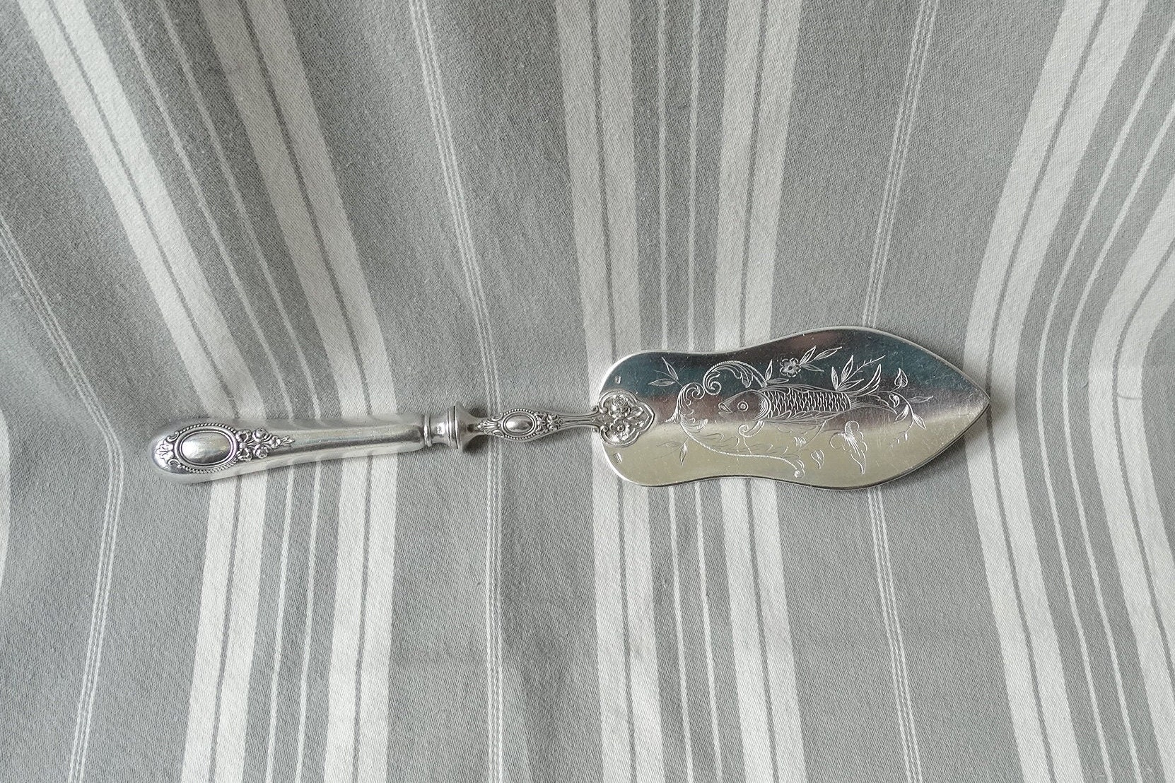 Service de Couverts à Mignardises Argent Massif (4)... | Barnebys