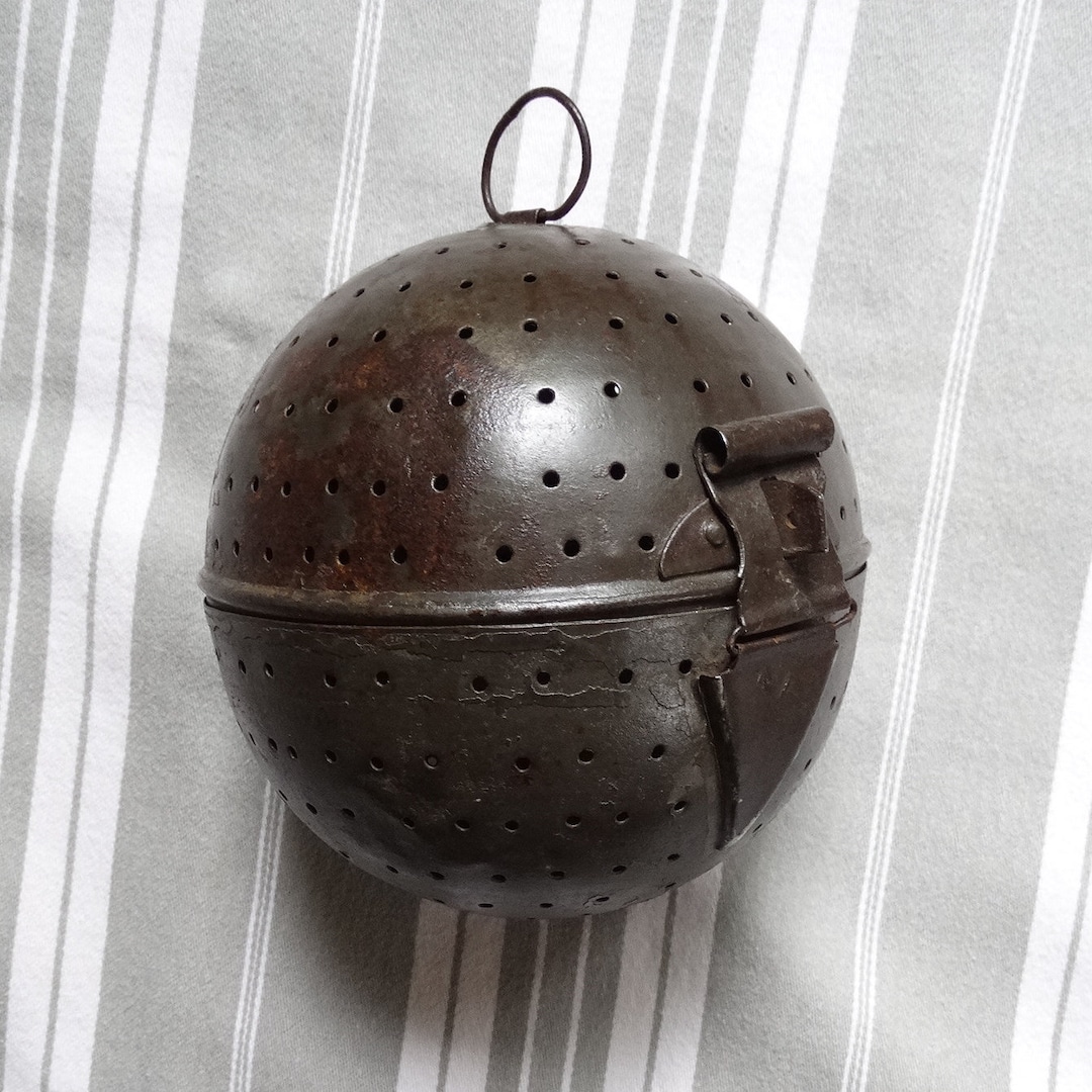 Antique Rice Ball/french Rice Cooker/french Farmhouse Kitchenalia ...