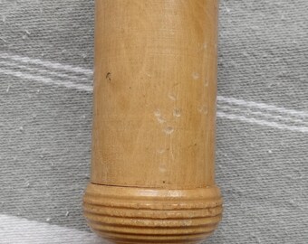 Antique Menthol Holder/french Menthol Stick/turned Boxwood/treen