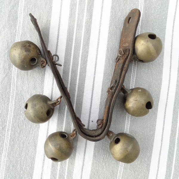 Cloches crotales/cloches de harnais/cloches de collier de chien de chasse en laiton/cloches en bronze C19th/Cloches rumble/cloches de traîneau/cloches de tinkler/handbag bell/Grelots/Rattlers