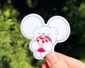 Cute Mouse Candy Pkmn Inspired Sticker | Kawaii Pastel Vinyl Decal | Cute bun Lover Sticker | Cozy Gamer Accessory poke maushold