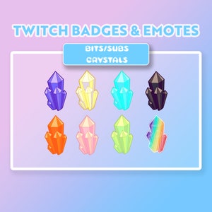 TWITCH bit and sub badges, loyalty badges, twitch creative, twitch art