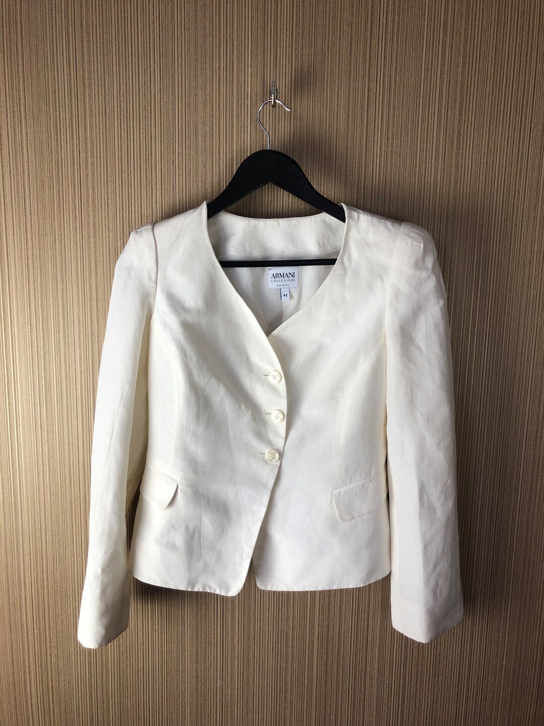 Vintage Armani Jeans Zip Up Jacket Size S
