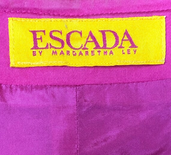 Pink vintage Escada dress, retro vintage, buttons… - image 3