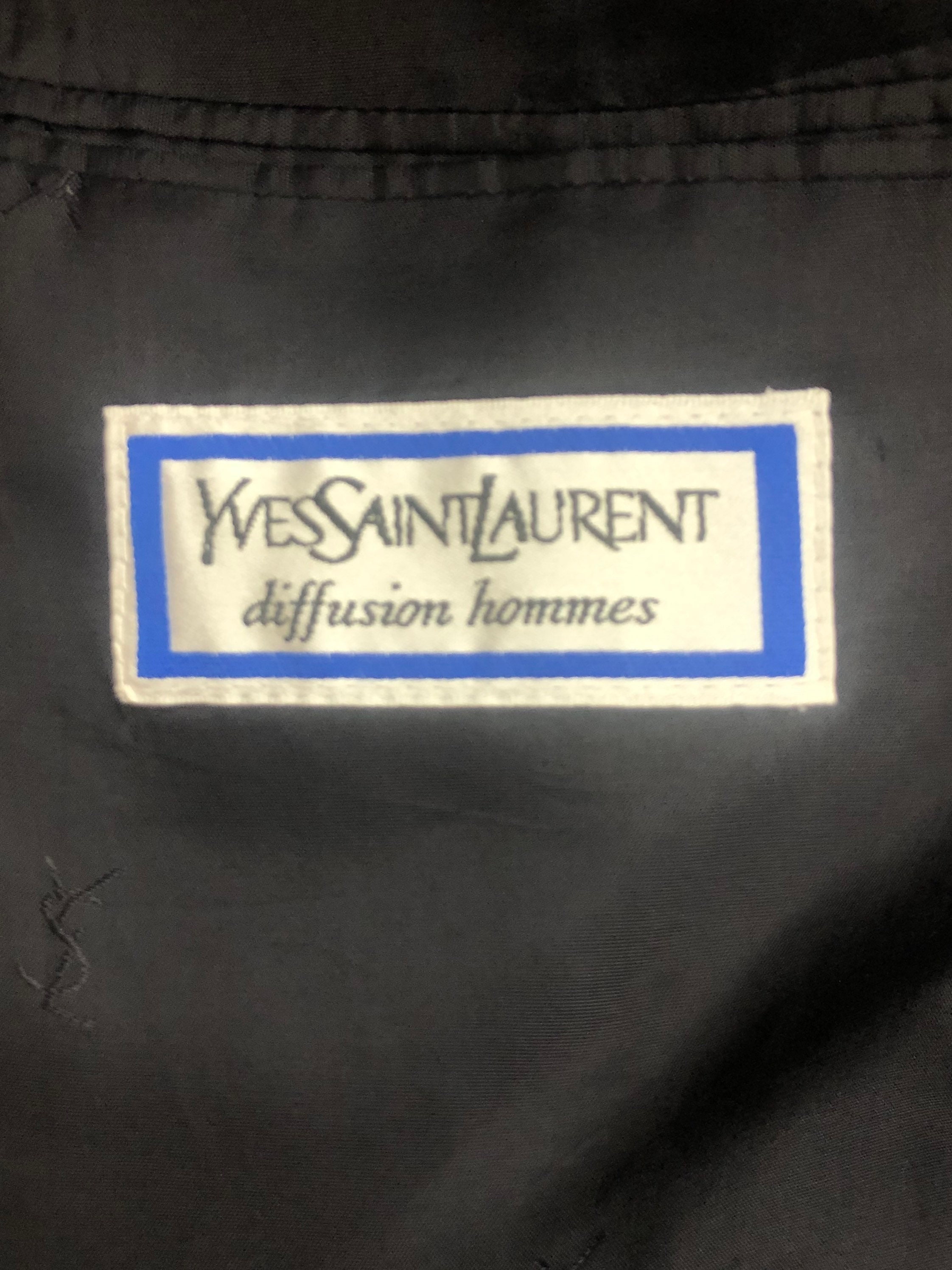 Vintage saint laurent labels