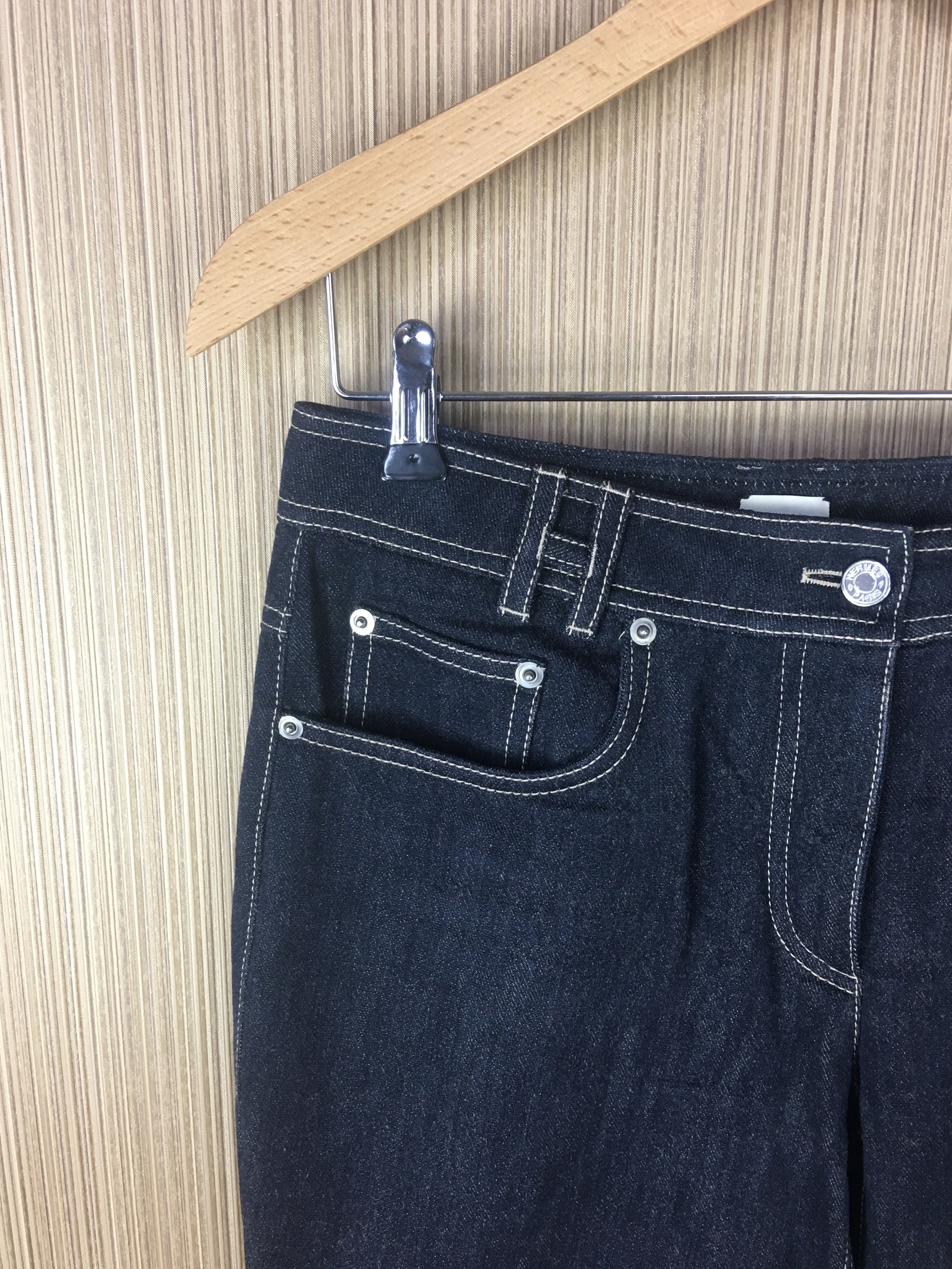 Vintage Hermes Jeans, Class, Luxury, Great Quality, Cotton Vintage Hermes Jeans, Class, Luxury, Great Quality, Cotton