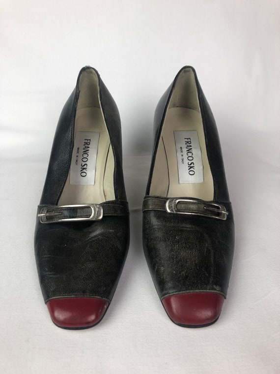 Vintage Franco Sko Shoes Size 38 Real Leather Made -