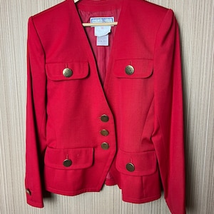 Vintage Yves Saint Laurent Jacket Women’s Jacket, Retro Stylish, Fashion