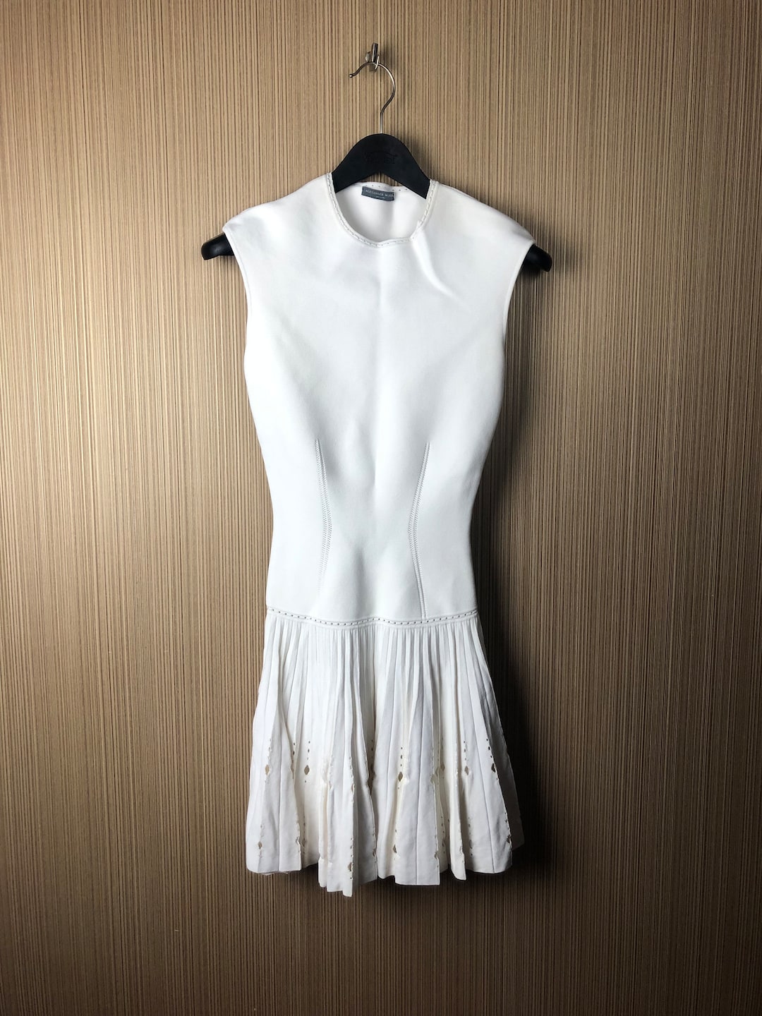 Vintage Alexander Mcqueen White Dress Womens Retro Size S Etsy