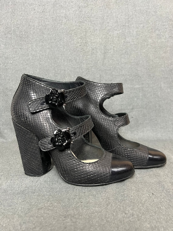 Buy Vintage Chanel Heels Shoes Size 38 High Fashion Retro Online