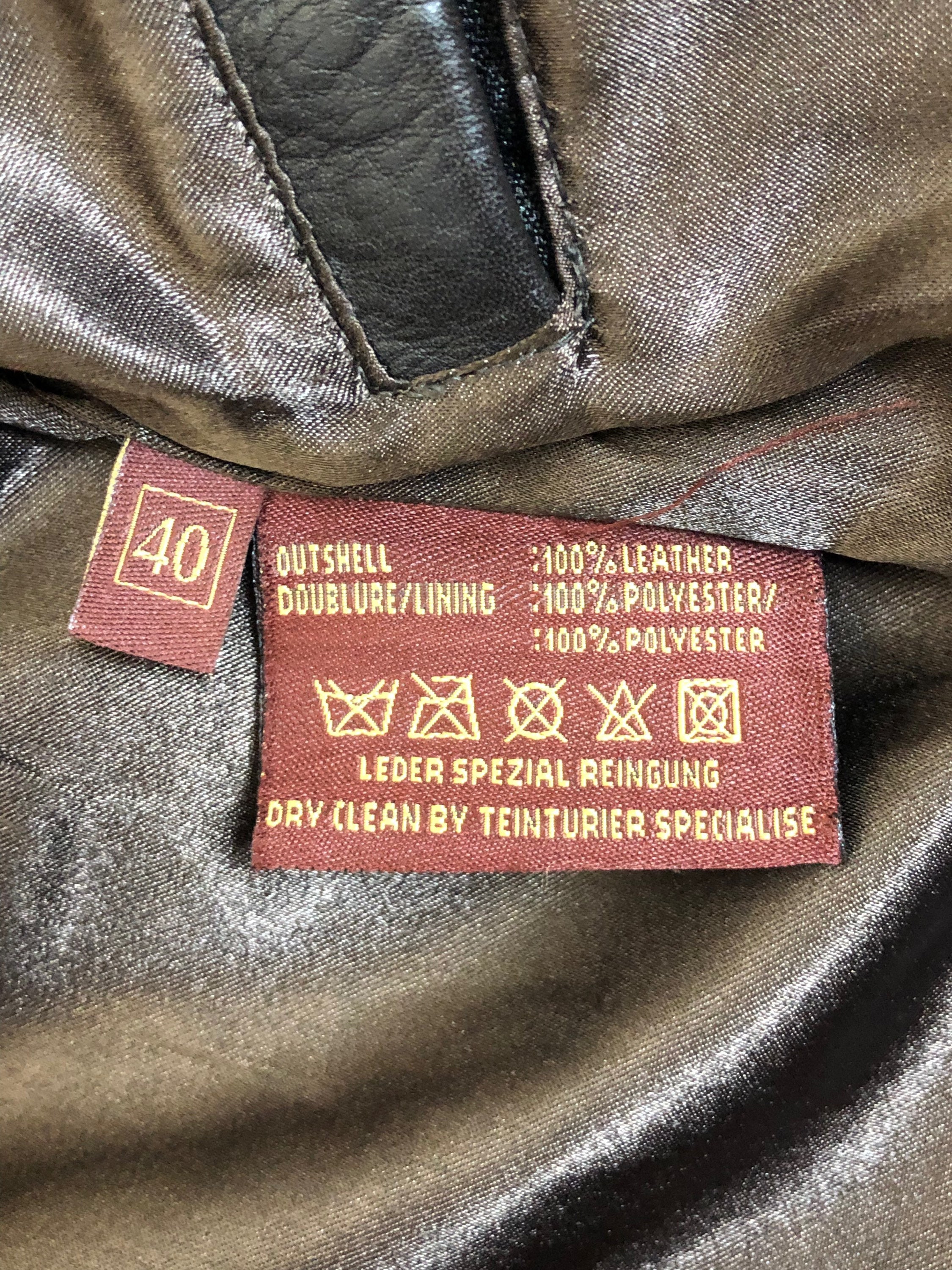 Harkila leather deals jacket