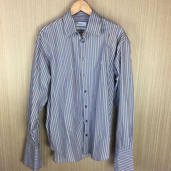 Vintage Yves Saint Laurent Men’s Shirt, Retro