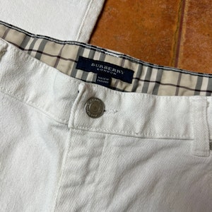 Burberry pants etsy hotsell