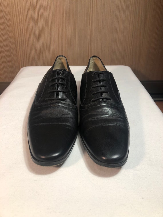 Vintage Studio Pollini Mens Shoes Classic Black Shoes Size - Etsy Denmark