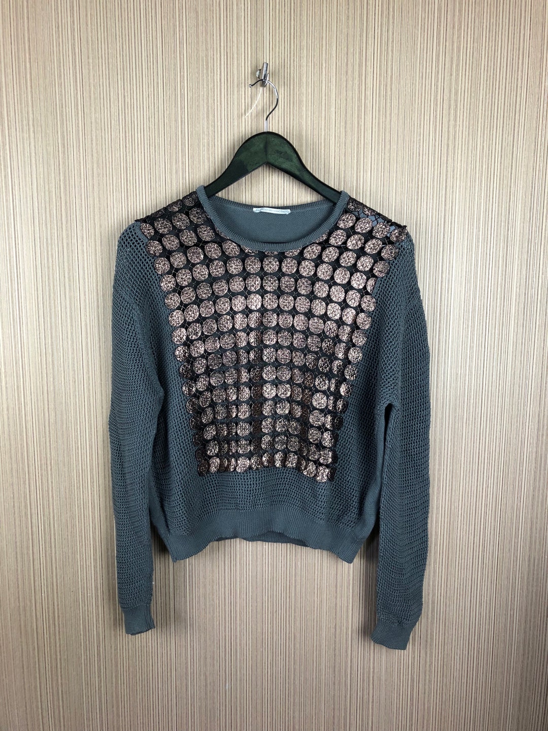 Vintage Marco De Vincenzo Sweater Retro Sweater See Through - Etsy