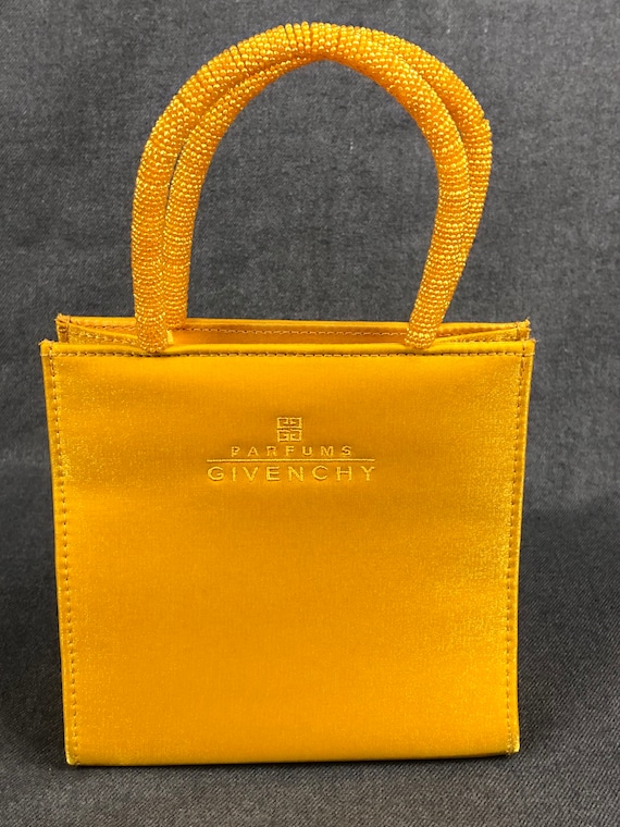 Almindeligt insekt gavnlig Vintage Givenchy Perfume Bag Yellow Vintage Small Handbag - Etsy