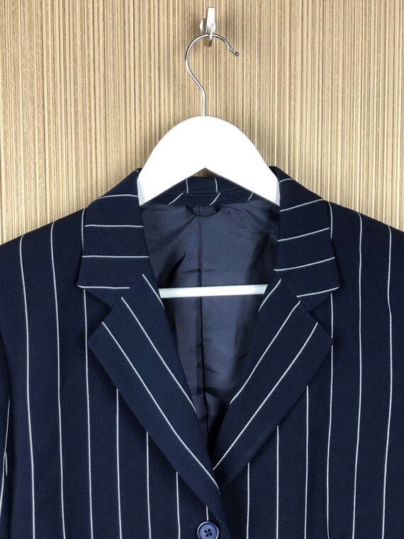 Men's Striped Blazer Suit