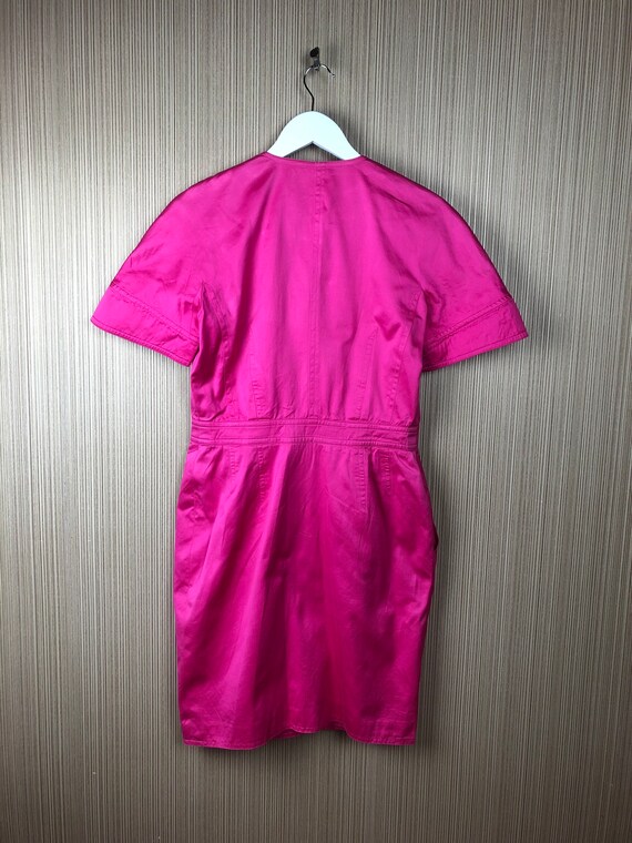 Pink vintage Escada dress, retro vintage, buttons… - image 2