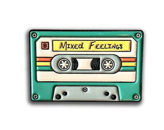Cassette Enamel Pin
