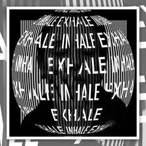 10x10 Inhale Exhale Type Poster.