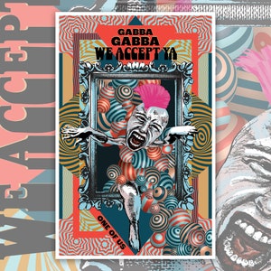 11x17 Ramones Gabba Hey Poster.