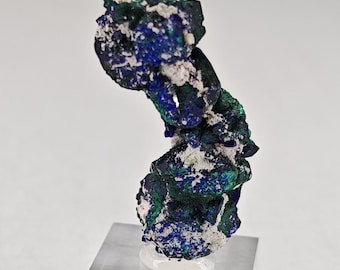 Beautiful azurite, Milpillas, Mexico