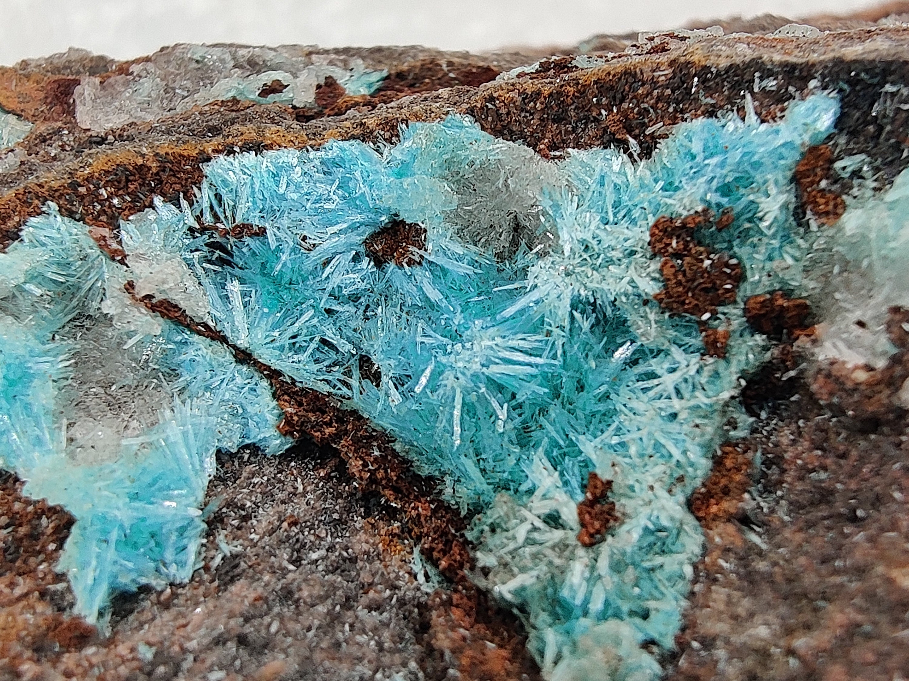 Aurichalcite/Hémimorphite, Ojuela Mine, Mapimi, Durango